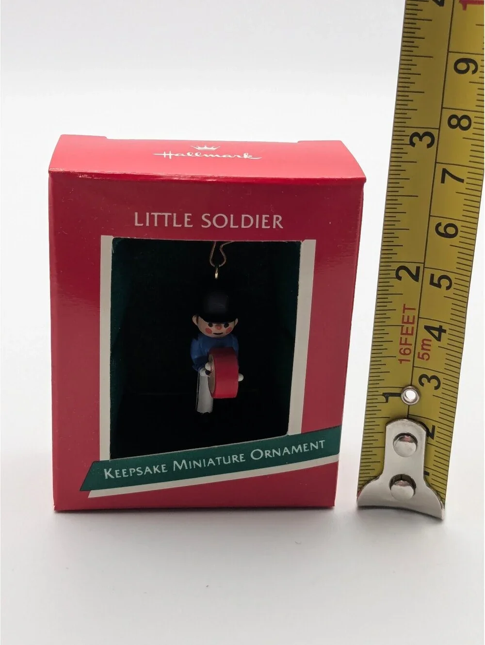 Hallmark Keepsake Little Soldier Miniature Ornament 1989, New in Box